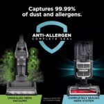 Shark UV730 Navigator Lift-Away Upright Vacuum, PowerFins HairPro Self-Cleaning Brushroll, HEPA Filter with Anti-Allergen Technology, LED Headlights, Swivel Steering, Gray (Renewed) - Image 9