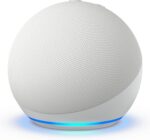 Amazon Echo Dot (newest model), Vibrant sounding Alexa speaker, Great for bedrooms, dining rooms and offices, Glacier White - Image 3