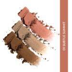 Sugar Cosmetics Contour De Force Face Palette01 Subtle SummitLonglasting formula, Lightweight Blush, Highlighter and Bronzer, Paraben free. - Image 3