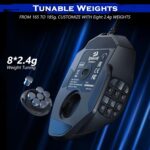 Redragon Gaming Mouse, MMO Mouse Gaming UP 12400 DPI, 19 Macro Programmable Buttons, RGB Mouse with 12 Side Buttons, 8 * 2.4g Weight Tuning for PC Laptop MOBA FPS, M901K, Black - Image 7