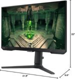 SAMSUNG 25" Odyssey G4 Series FHD Gaming Monitor, IPS, 240Hz, 1ms, G-Sync Compatible, AMD FreeSync Premium, HDR10, Ultrawide Game View, DisplayPort, HDMI, Fully Adjustable Stand, LS25BG402ENXGO - Image 17