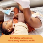 Hello Bello Premium Diapers, Size 5 (27+ lbs) Surprise Pack for Girls - 72 Count, Hypoallergenic with Soft, Cloth-Like Feel - Assorted Girl & Gender Neutral Patterns - Image 8