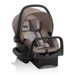 Evenflo Pivot Modular Travel System with LiteMax Infant Car Seat (Desert Tan) - Image 6