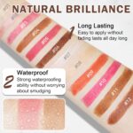 3PCS Cream Contour Stick Makeup Kit Face Contour Highlighter Stick,Smooth Cream Bronzer Contour Blush Stick Long Lasting Highlighter Makeup Stick for Cheeks,Eyes,Lips (02,05,06) - Image 6