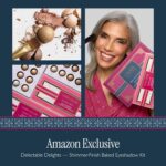 LAURA GELLER NEW YORK Delectable Delights Shimmer-Finish Baked Eyeshadow Kit with Free Mascara Included | Long-Lasting Crease-Proof Baked Eyeshadows for Mature Skin - Image 3