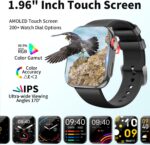 Smart Watch for Men Women (Answer/Make Call /1.96" Screen) Fitness Tracker IP68 Waterproof Activity Tracker Smartwatch for iOS Android - Image 3