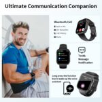 Smart Watch for Men Women (Answer/Make Call /1.96" Screen) Fitness Tracker IP68 Waterproof Activity Tracker Smartwatch for iOS Android - Image 5