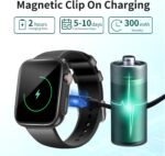 Smart Watch for Men Women (Answer/Make Call /1.96" Screen) Fitness Tracker IP68 Waterproof Activity Tracker Smartwatch for iOS Android - Image 6