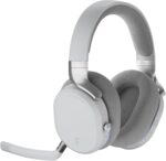 Fractal Design Scape Light - Wireless PC Gaming Headset - Detachable Flip-to-Mute Microphone with Noise Cancellation - Battery Life Up to 40 Hours - Configurable Ambient Lighting - Gray - Image 7