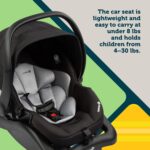 Safety 1st Grow and Go Flex 8-in-1 Travel System, Infant Car Seat Stroller Combo, Orchid Bloom - Image 7