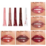 O'CHEAL Lip Gloss for Women, Hydrating Tinted Lip Balm, Natural Glossy Sheer Lip Stain, Lightweight, Plumping, Non Sticky, Long-Lasting, Anti-Wrinkle Lip Butter, Cruelty-Free & Vegan (Light Brown) - Image 7