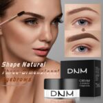 2Pcs Brow Pomade Set with Dual-ended Eyebrow Brush, High pigment Water proof Natural finish Eyebrow Makeup Set with Eyebrow Brush for Women and Girls（08#） - Image 7