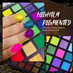 UCANBE EXOTIC FLAVORS Neon Eyeshadow Makeup Palette - 48 Colorful High Pigmented - Rainbow Matte Shimmer Glitter Eye Shadow Make Up Pallet Gift Set - Image 6