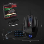 UtechSmart Venus Gaming Mouse RGB Wired, 16400 DPI High Precision Laser Programmable MMO Computer Gaming Mice [IGN's Recommendation] - Image 6