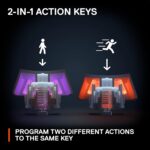 SteelSeries Apex Pro HyperMagnetic Gaming Keyboard — Adjustable Actuation — OLED Screen — RGB – USB Passthrough​ - Image 9