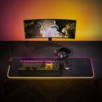 SteelSeries Apex Pro HyperMagnetic Gaming Keyboard — Adjustable Actuation — OLED Screen — RGB – USB Passthrough​ - Image 12