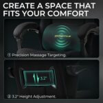 Dowinx Big and Tall Gaming Chair, Suede Fabric Game Chair with Pocket Spring Cushion, High Back Gamer Chair Ergonomic with Footrest for Adults Office, 440LBS, Black - Image 9