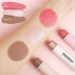 Face Stick Trio 3Pcs Multi Makeup Blush Highlighter Contour Sticks, Buildable Blendable Lightweight Cream Blush Stick for Cheeks Lips Make Up For Women (05) - Image 5