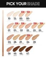 Full Coverage Cushion Foundation, Weightless, Skin Fit, Satin Glow Finish, Oil-Control Waterproof Foundation, Sweatproof Flawless,Korean Makeup,Tattoo Cover Up, Buildable(#00N Natural Porcelain) - Image 6