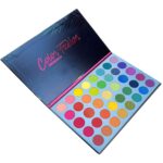 39 Color Rainbow Eyeshadow Palette - Professional Makeup Matte Metallic Shimmer Eye Shadow Palettes - Ultra Pigmented Powder Bright Vibrant Colors Shades Cosmetics Set - Image 4