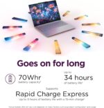 Lenovo Slim 7i Aura Edition - 2025 - Copilot+ PC - Core Ultra 7 Processor 256V - 14" WUXGA OLED Display - 16 GB Memory - 1 TB Storage - Luna Grey - Image 5