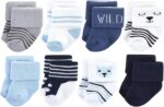 Hudson Baby Unisex Cotton Rich Baby Terry Socks 16-Pack - Image 4