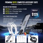 HP 2025 17 Inch Laptop Computer, 17.3 IPS FHD Business Laptop PC, AMD Ryzen 5 6-Core, 64GB RAM 2.5TB Storage (2TB SSD+512GB Docking Set), Windows 11 Pro Lifetime Office, 10-Key Number Pad - Image 3