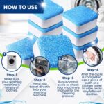 True Fresh Washing Machine Cleaner Tablets – 25-Pack Deep Cleaning for Front Loader, Top Load & HE Washers – Helps Remove Odor-Causing Residues, Pet Hair & Hard Water Buildup – Septic Safe - Image 5