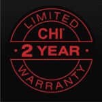 CHI Steam Iron for Clothes with Electronic Temperature Control, Titanium Infused Ceramic Soleplate, 1700 Watts, XL 10’ Cord, 3-Way Auto Shutoff, 300+ Holes, Professional Grade, Silver (13107) - Image 8