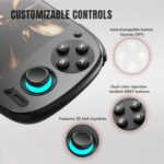 Retroid Pocket 5 Retro Handheld Game Console, 8+128G, 5.5-inch Touchscreen 1080p Portable Android Gaming Handheld with Adreno 650 GPU & WiFi 6/BT5.1, Snapdragon 865 Processor, Android 13 (Black) - Image 9