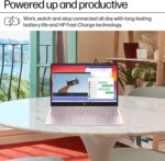 HP 14 Ultrabook, Intel CPU, 16GB RAM, 1.6TB Storage (128GB OnBoard w/ 512GB Portable Drive + 1TB OneDrive), Up to 12 hrs Battery Life, Windows 11 Pro, Tranquil Pink, w/WOWPC 3-in-1 Bundle - Image 7