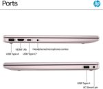 HP 14 Ultrabook, Intel CPU, 16GB RAM, 1.6TB Storage (128GB OnBoard w/ 512GB Portable Drive + 1TB OneDrive), Up to 12 hrs Battery Life, Windows 11 Pro, Tranquil Pink, w/WOWPC 3-in-1 Bundle - Image 10