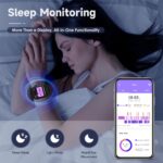 Smart Watches for Women Men, 1.83" HD Smartwatch with 120 Sports Modes, IP67 Waterproof, Bluetooth Call and Music Control；Heart Rate and Sleep Monitor (Black) - Image 8