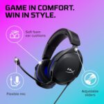 HyperX Cloud Stinger 2 Core - Gaming Headset for Playstation, Lightweight Over-Ear Headset with mic, Swivel-to-Mute Function, 40mm Drivers - Black - Image 5