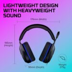 HyperX Cloud Stinger 2 Core - Gaming Headset for Playstation, Lightweight Over-Ear Headset with mic, Swivel-to-Mute Function, 40mm Drivers - Black - Image 8