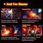 SANSUI 34 Inch 240Hz Ultrawide Curved Gaming Monitor UWQHD 3440×1440, 21:9 2K Curved Monitor 1500R,HDR400,Fast VA, PIP/PBP,AI Crosshair,AIPQ(Visual Enhance),MPRT 1ms,HDMI2.1*2,DP1.4*2(DP Cable Incl.) - Image 7