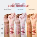 Runway Rogue Pearl Glam Long Wear Shimmer Liquid Lipstick, Metallic Nude/Pale-Pink Lipstick with Silver and Gold Shimmer, ‘Soft Box’ - Image 6