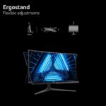 acer Nitro 27 Inch 1500R Curved Zero-Frame Full HD (1920 x 1080) Gaming Monitor | AMD FreeSync Premium | Up to 280Hz Refresh | 1ms VRB | One Display Port 1.4 and Two HDMI 2.0 Ports | XZ270 - Image 7