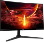 acer Nitro 27 Inch 1500R Curved Zero-Frame Full HD (1920 x 1080) Gaming Monitor | AMD FreeSync Premium | Up to 280Hz Refresh | 1ms VRB | One Display Port 1.4 and Two HDMI 2.0 Ports | XZ270 - Image 8