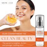 Vitamin C Serum - Dermatologist Tested, Anti-Aging & Dark Spot Remover - Brightening, Clean Beauty, Cruelty-Free, Korean Skincare for Glass Skin, All Skin Types - 1.69 Fl. oz - Image 3