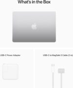 Apple 2022 MacBook Air Laptop with M2 chip: Built for Apple Intelligence, 13.6-inch Liquid Retina Display, 8GB RAM, 256GB SSD Storage, Backlit Keyboard, 1080p FaceTime HD Camera; Silver - Image 7