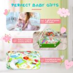 Baby Play Mat,Tummy Time Mat with 6 Detachable Toys-Activity Gym for Visual, Auditory & Motor Development-Washable Baby Activity Mat for 0-12 Month Infants(Animal Theme) - Image 6