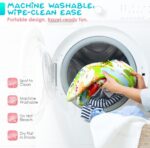 Baby Play Mat,Tummy Time Mat with 6 Detachable Toys-Activity Gym for Visual, Auditory & Motor Development-Washable Baby Activity Mat for 0-12 Month Infants(Animal Theme) - Image 7