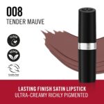 Rimmel Lasting Finish Lipstick by Kate - Up to 8 Hours of Intense Lip Color with Color Protect Technology and Exclusive Black Diamond Complex - 008, .14oz - Image 7