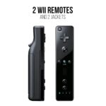 Nintendo Wii Console, Black Premium Bundle (Renewed) - Image 4