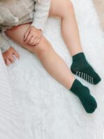 JAKIDAR 12 Pair Baby Toddler Socks Non-Slip Grip Cotton Ankle Socks for Boys Girls Non Skid Soles for Infants Kids - Image 7