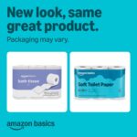 Amazon Basics 2-Ply Soft Toilet Paper, 6 Rolls (1 Pack of 6), Equivalent to 37 Regular Rolls, Packaging May Vary - Image 3
