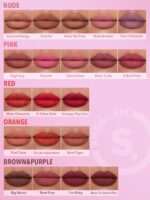SHEGLAM Dynamatte Boom Waterproof Matte Lipstick Long Lasting Transfer Proof Lip Stick - Gotcha - Image 6