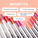 Sacheu Cheek STAY-N Liquid Blush for Cheeks — High Pigment, Buildable, Lightweight Cream Blush for Dewy & Radiant Flushed Cheeks — Long-lasting & Cruelty Free, I'm Guilty - Image 4