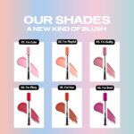 Sacheu Cheek STAY-N Liquid Blush for Cheeks — High Pigment, Buildable, Lightweight Cream Blush for Dewy & Radiant Flushed Cheeks — Long-lasting & Cruelty Free, I'm Guilty - Image 10